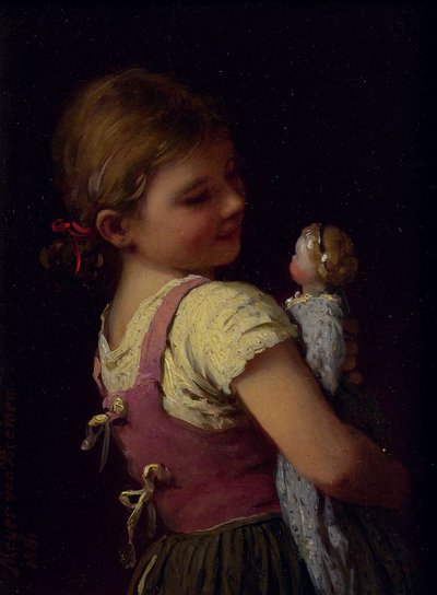 Gretchens Liebling von Johann Georg Meyer